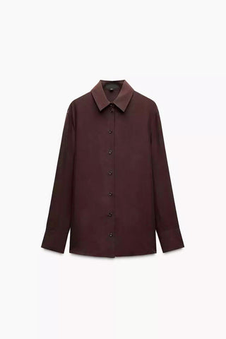 Vera Embroidery Detailed Poplin Shirt