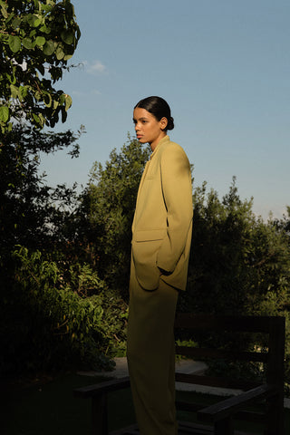 Premium Helena Oversize Jacket Palazzo Trousers Set
