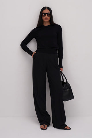 Crew Neck Soft Knit Sweater
