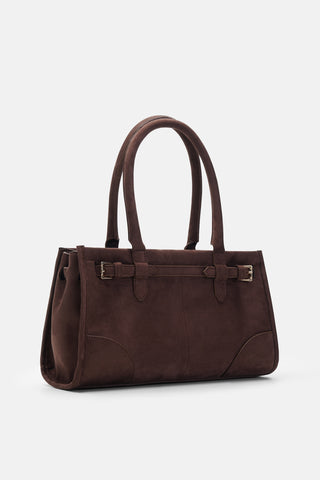 Soho Suede Baguette Bag