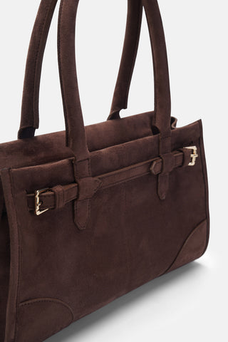 Soho Suede Baguette Bag