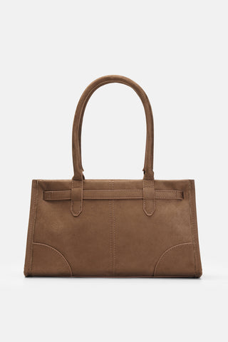 Soho Suede Baguette Bag