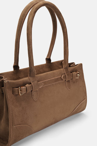 Soho Suede Baguette Bag