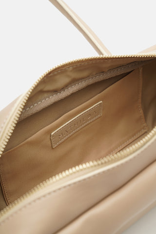 Beige Elona Baguette Bag