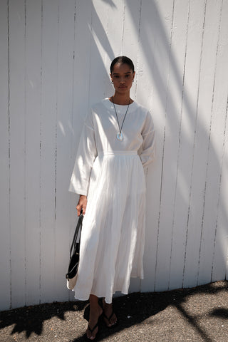 Mila Pleated Maxi Skirt