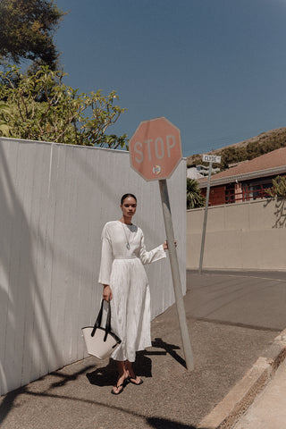 White Linen Blouse