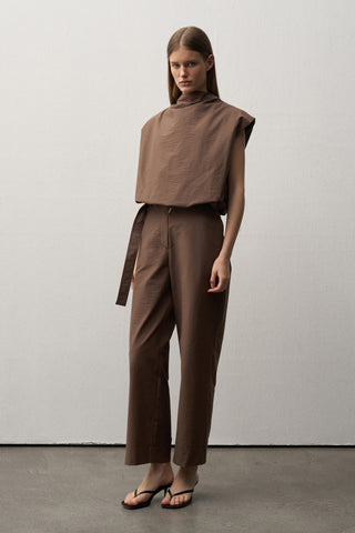 Laura Stand Collar Blouse