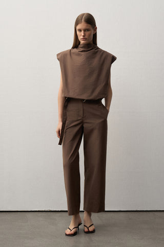 Laura Stand Collar Blouse