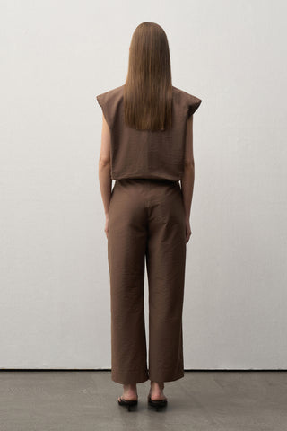 Laura Stand Collar Blouse
