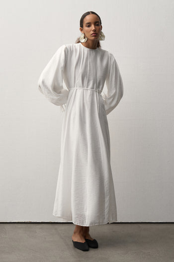 Lina Belted Maxi Dress