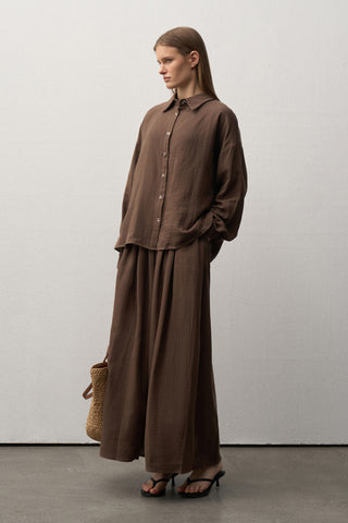 Muslin Midi Skirt