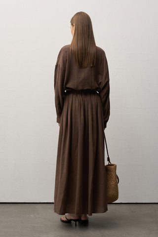 Muslin Midi Skirt