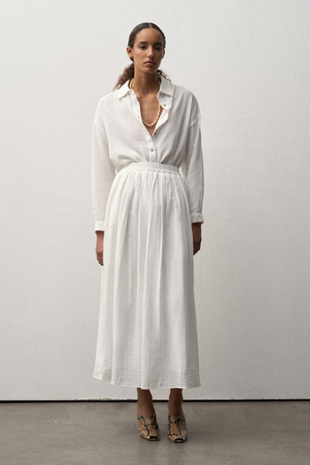 Muslin Midi Skirt