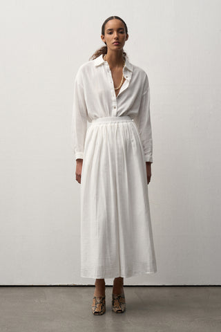 Muslin Midi Skirt