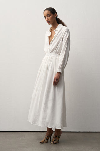 Muslin Midi Skirt