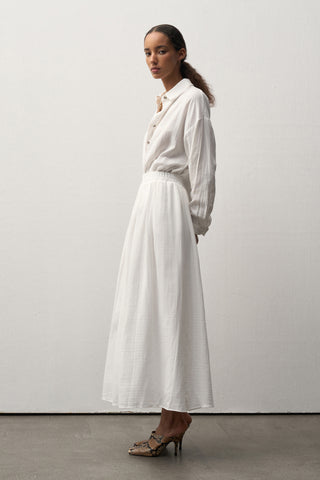 Muslin Midi Skirt