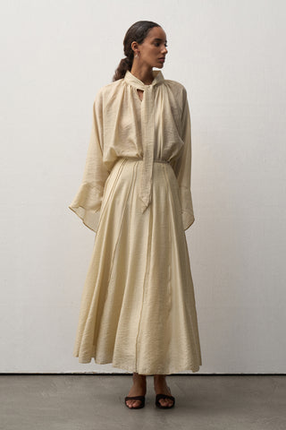 Elena Foulard Detailed Blouse