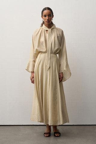 Elena Foulard Detailed Blouse