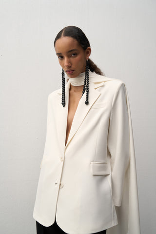 Private Edition Oversize Blazer White