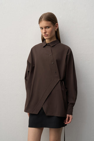 Design Shirt with Binding Detail