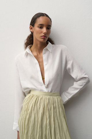 Mila Pleated Maxi Skirt