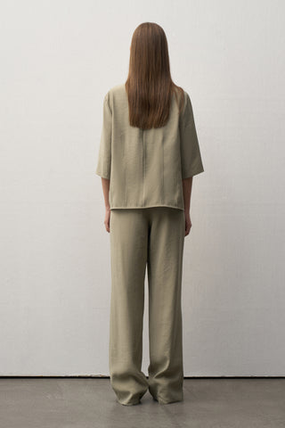 Lora Foulard Blouse Trouser Set