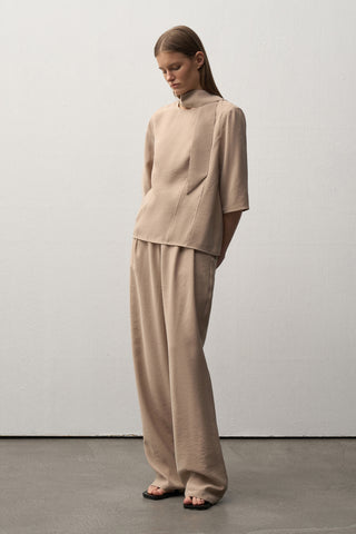 Lora Foulard Blouse Trouser Set