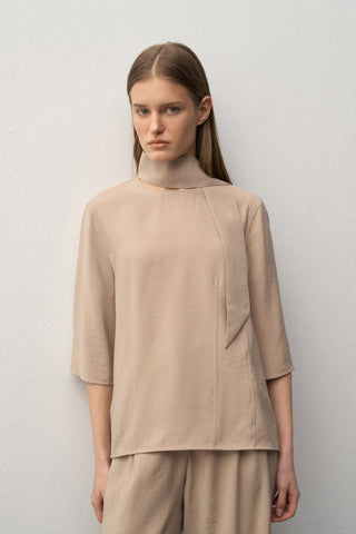 Lora Foulard Blouse Trouser Set
