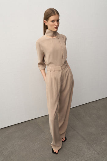 Lora Foulard Blouse Trouser Set