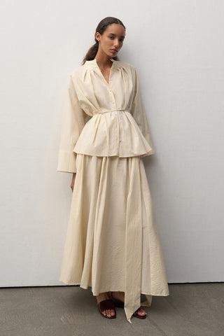 Lady Pleated Shirt
