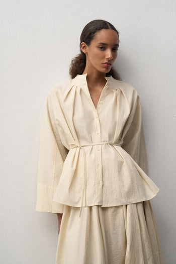 Lady Pleated Shirt