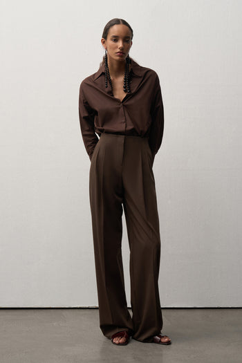 Vera Embroidery Detailed Poplin Shirt