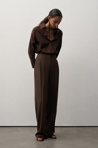 Vera Embroidery Detailed Poplin Shirt