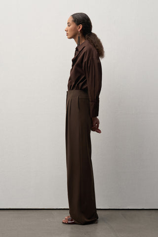 Vera Embroidery Detailed Poplin Shirt