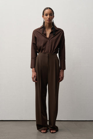 Vera Embroidery Detailed Poplin Shirt