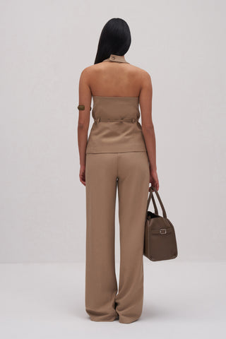 Private Edition Palazzo Pants Taupe