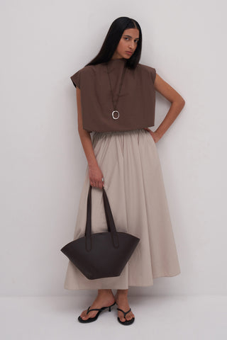 Laura Stand Collar Blouse