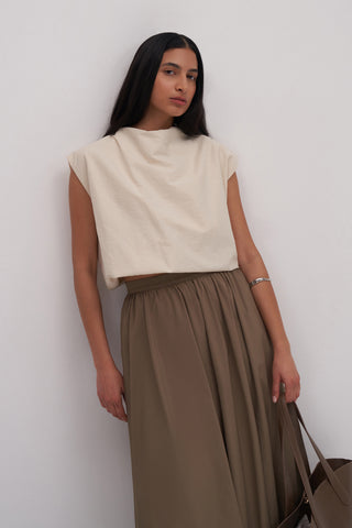 Laura Stand Collar Blouse