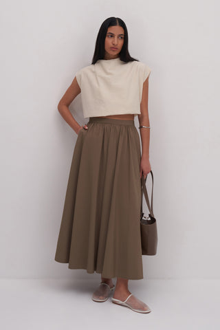 Laura Stand Collar Blouse