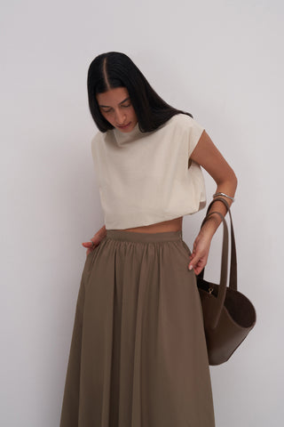 Laura Stand Collar Blouse