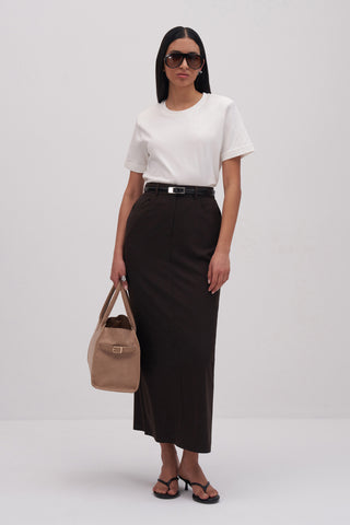 Mathilda Wadded Basic T-shirt