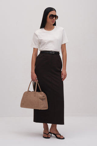 Mathilda Wadded Basic T-shirt