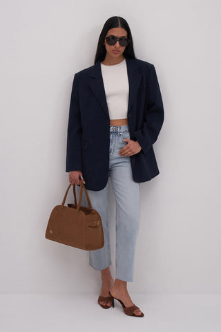 Three Button Oversize Jacket