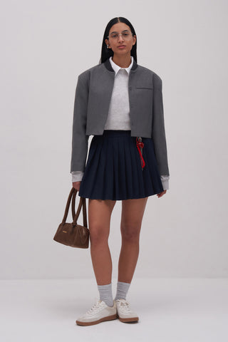 Cos Striped Bomber Jacket