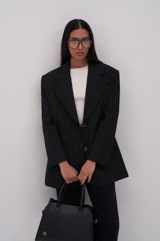 Louis Striped Oversize Jacket