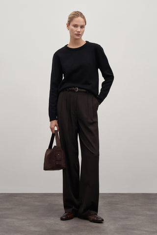 Private Edition Everyday Trousers Dark Brown
