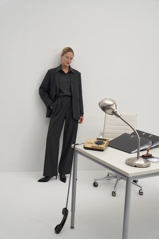 Private Edition Oversized Blazer Anthracite