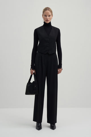 Private Edition Palazzo Pants Black