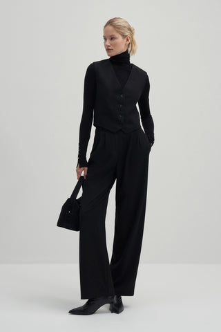 Private Edition Palazzo Pants Black