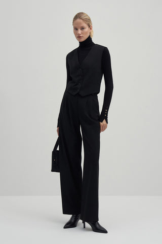 Private Edition Palazzo Pants Black